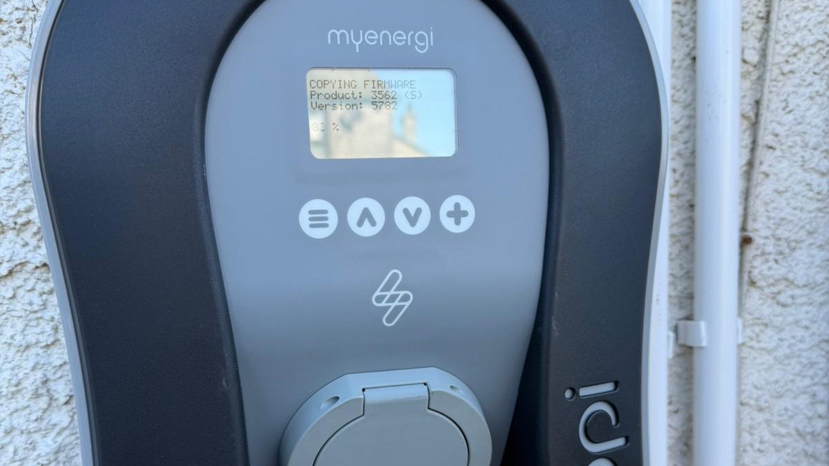 myenergi Zappi EV charger installation